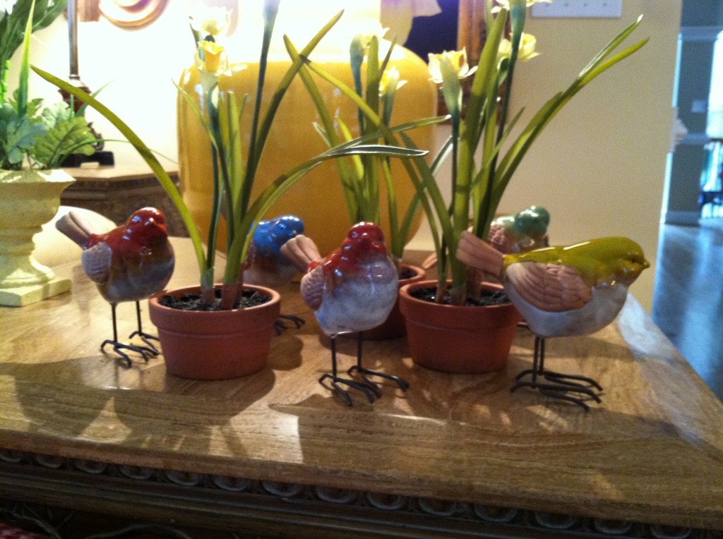Spring Bird Decorations 