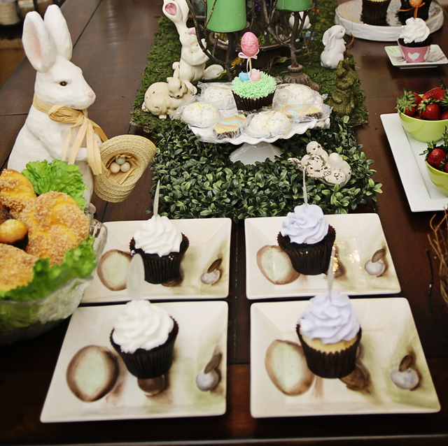 Rustic Easter Table Setting Easter Decor