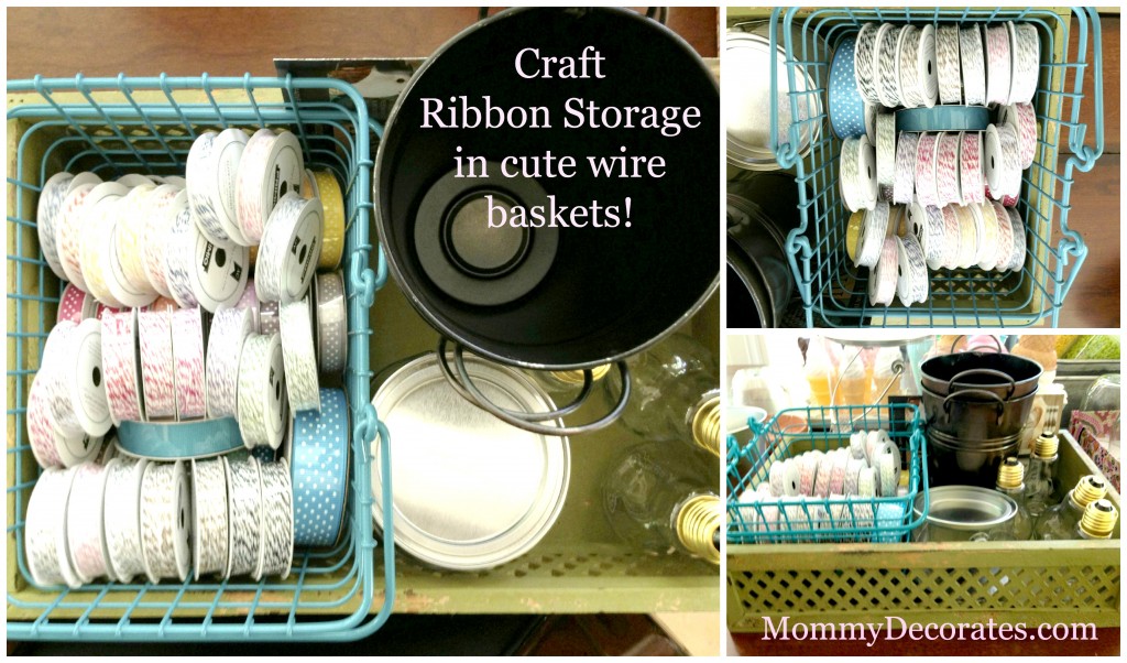 Craft Ribbon Storage