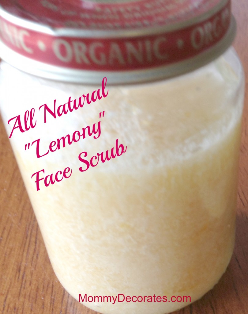 Lemony Face Scrub