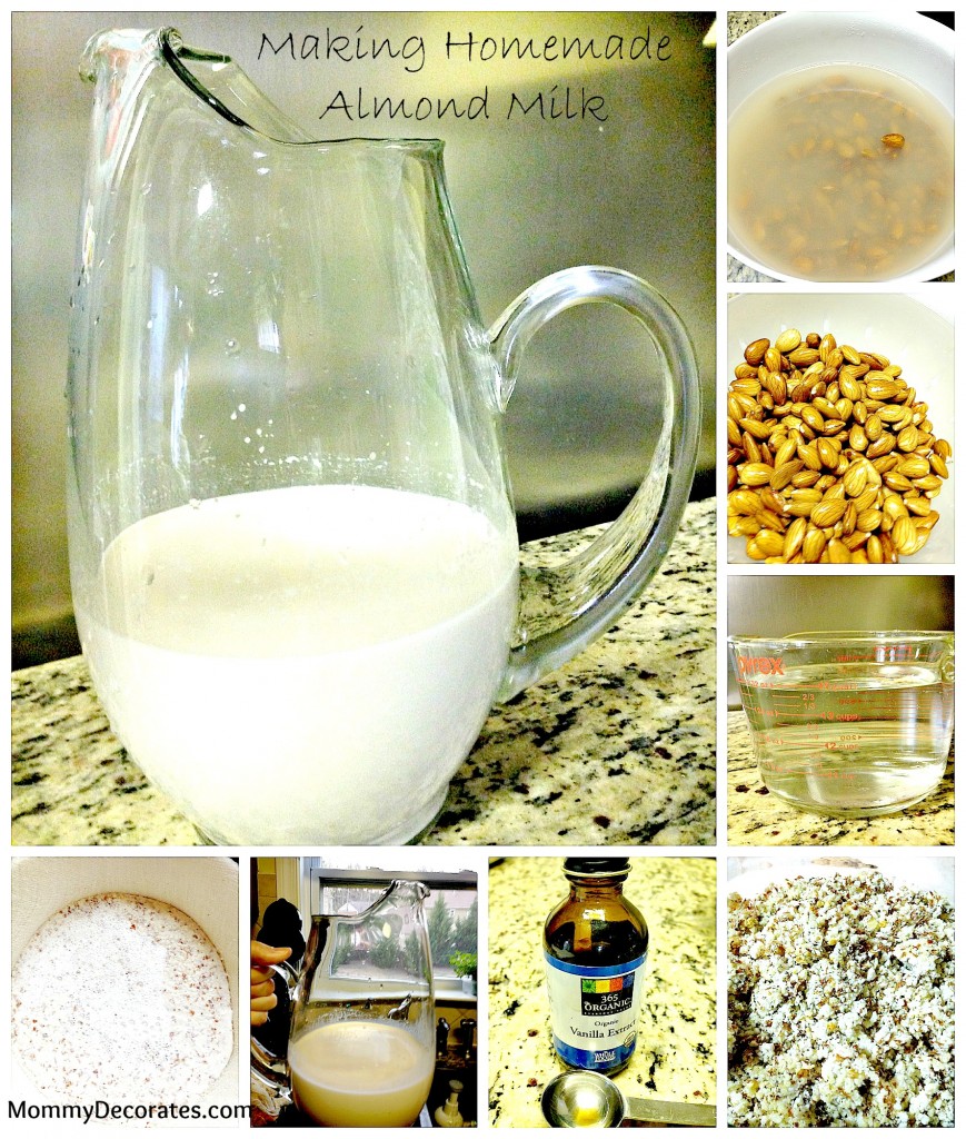 Real Food Making Homemade Almond Milk