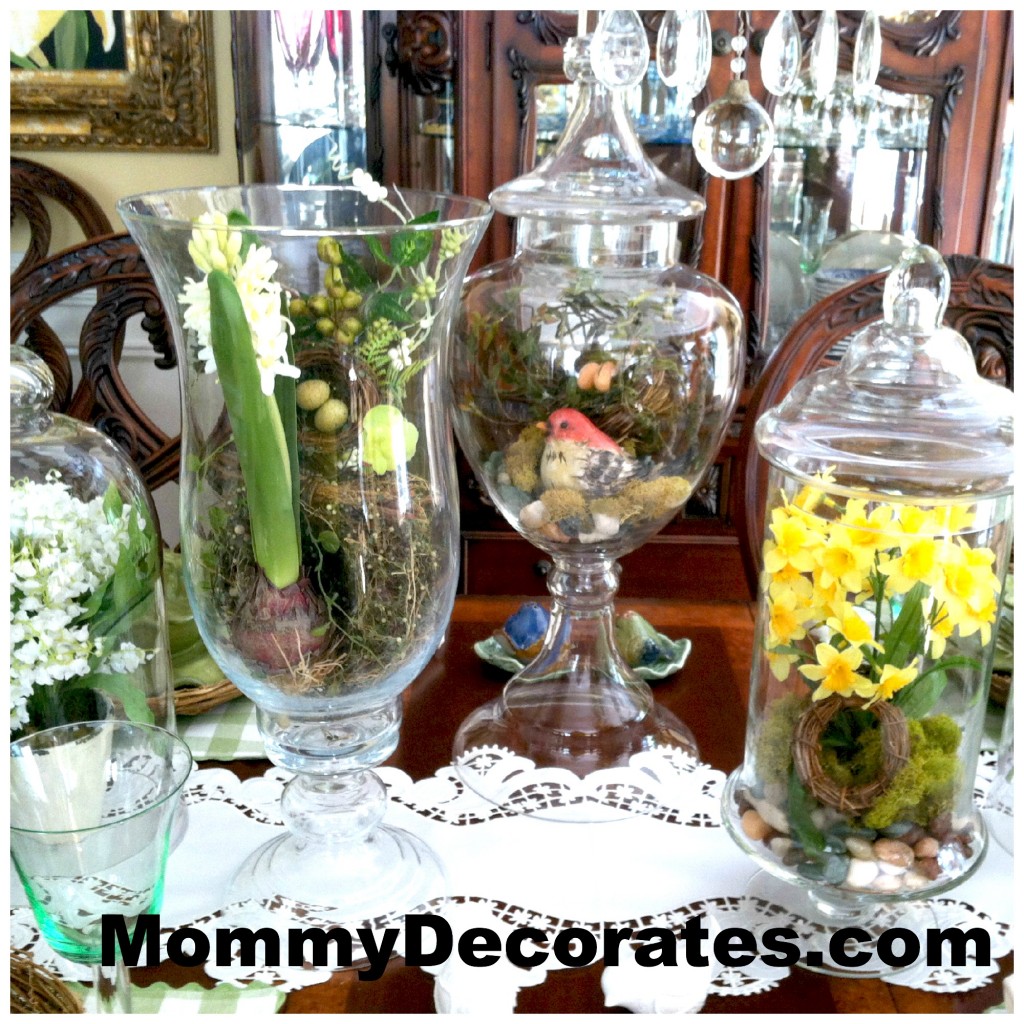 Spring Apothecary Jars And Fillers