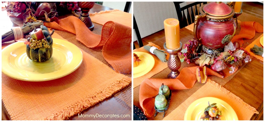 II How To Create An Easy Fall Table-Scape
