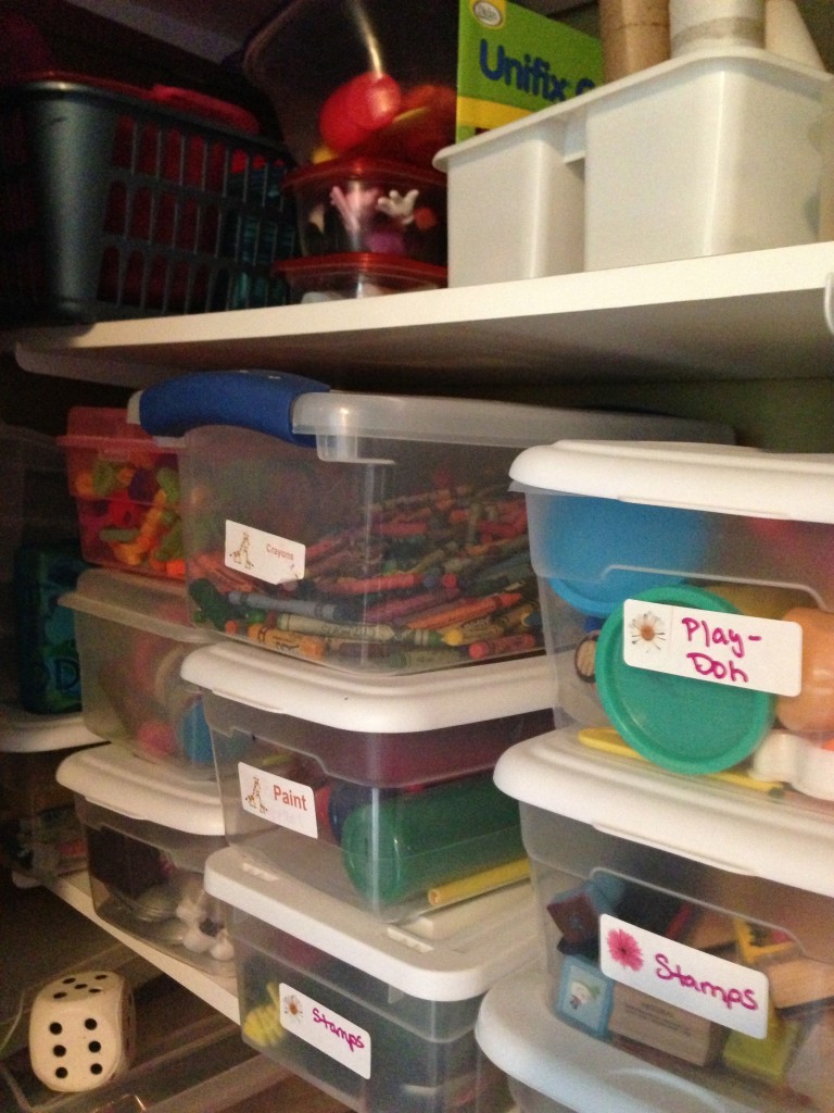 School-Supply Storage